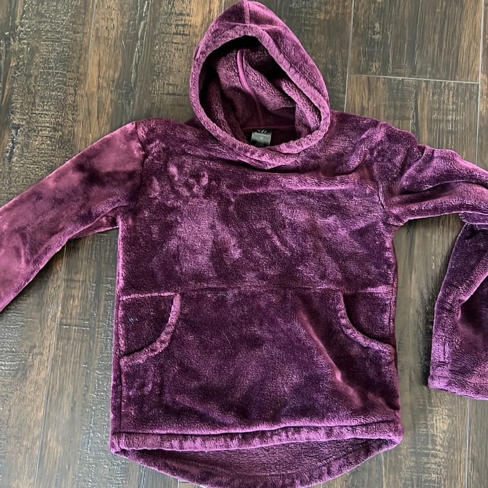 Champion plush hooded sweatshirt